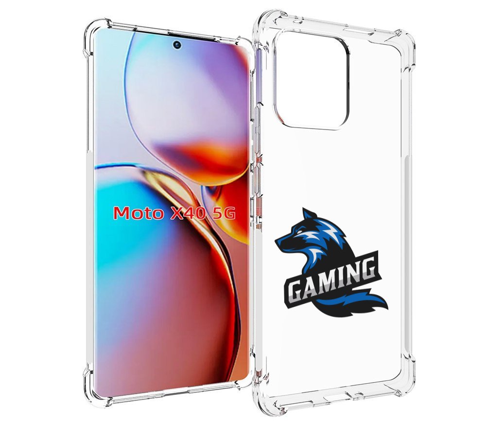 

Чехол MyPads Gaming мужской для Motorola Moto X40, Прозрачный, Tocco