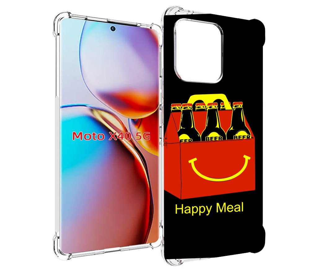 

Чехол MyPads Happy Meal для Motorola Moto X40, Прозрачный, Tocco