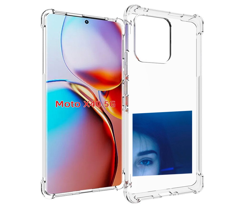 

Чехол MyPads Hate Love face для Motorola Moto X40, Прозрачный, Tocco