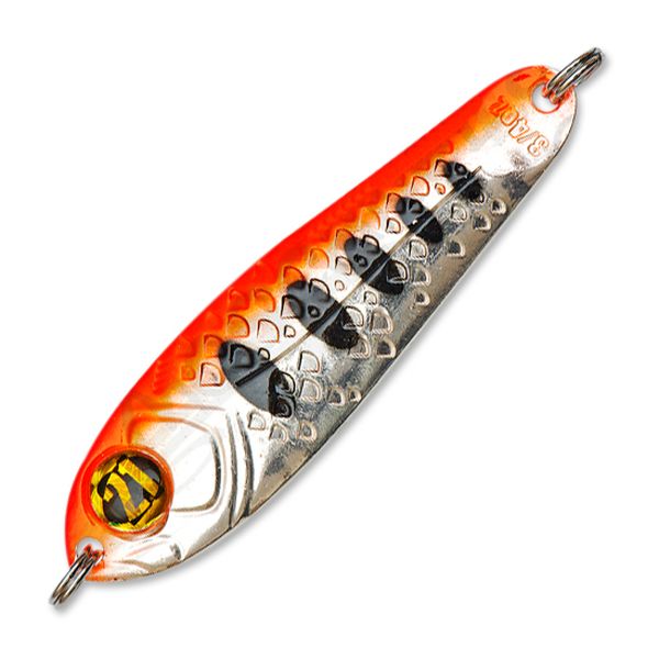 

Блесна колеблющаяся Pontoon21 PACO, 3/8oz, S60-040, Серебристый;красный, Paco