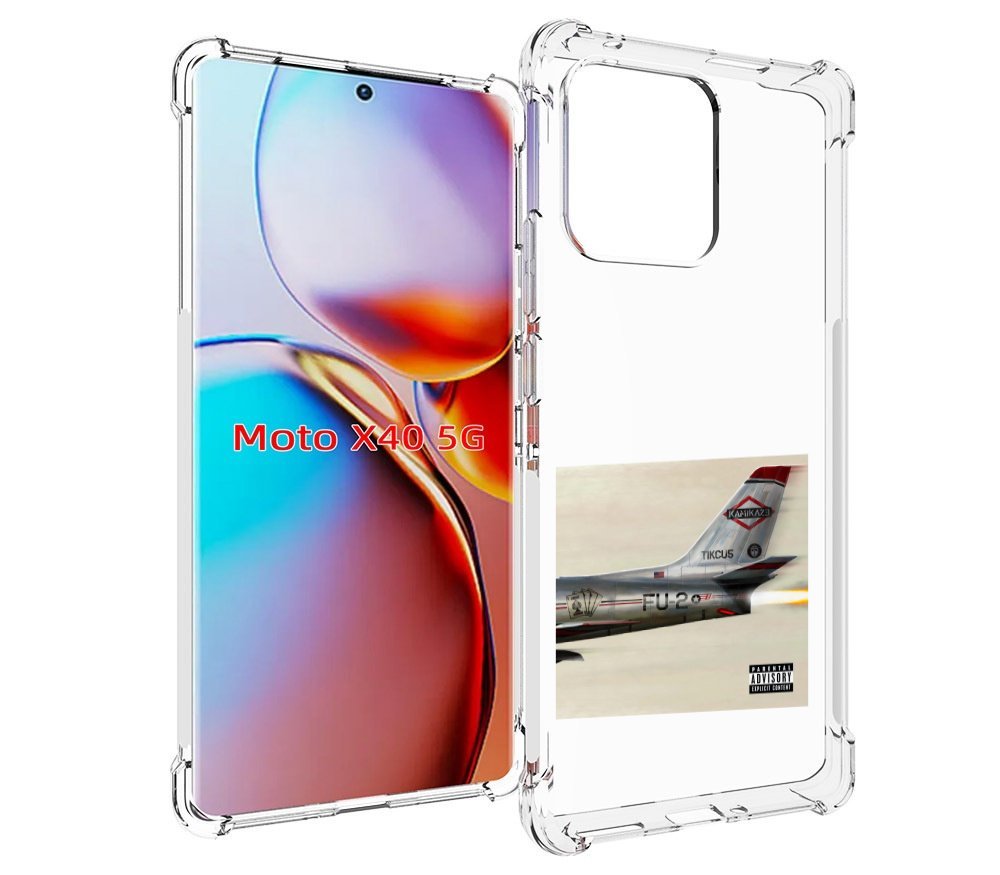 

Чехол MyPads KAMIKAZE Eminem для Motorola Moto X40, Прозрачный, Tocco