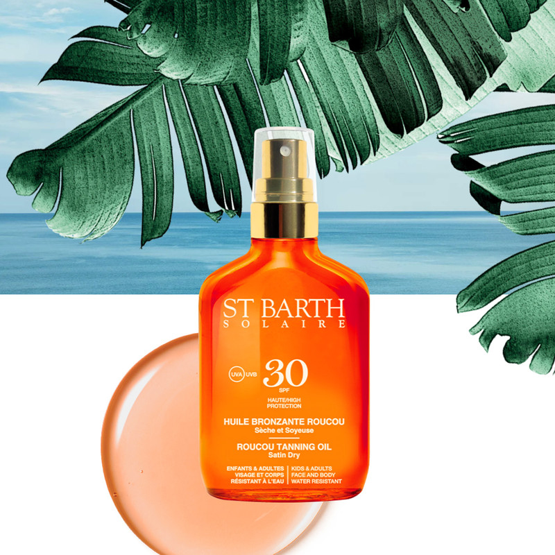 Сухое масло помадного дерева SPF30 Ligne St Barth