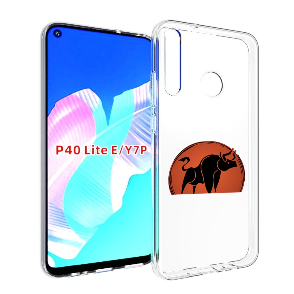 Чехол бампер MyPads Бык-2 для Huawei P40 Lite E