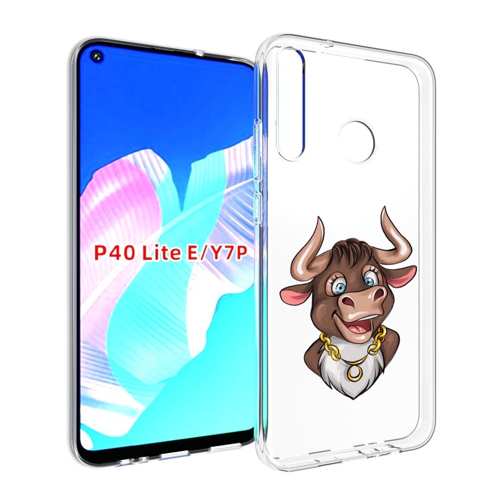 

Чехол бампер MyPads Бычок для Huawei P40 Lite E, Прозрачный, Tocco