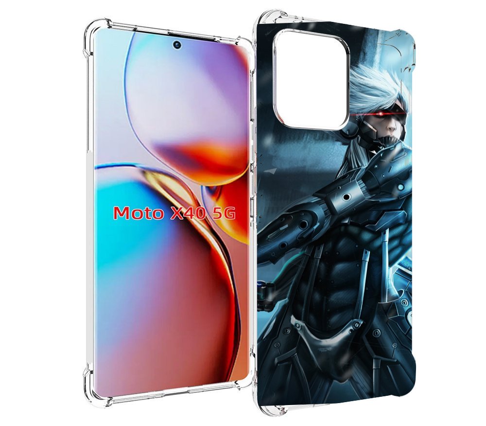 

Чехол MyPads Metal Gear Rising Revengeance для Motorola Moto X40, Прозрачный, Tocco