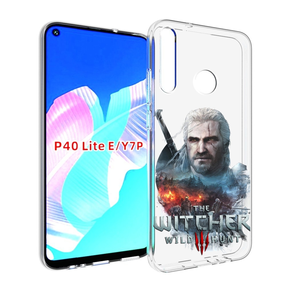 

Чехол бампер MyPads Ведьмак для Huawei P40 Lite E, Прозрачный, Tocco