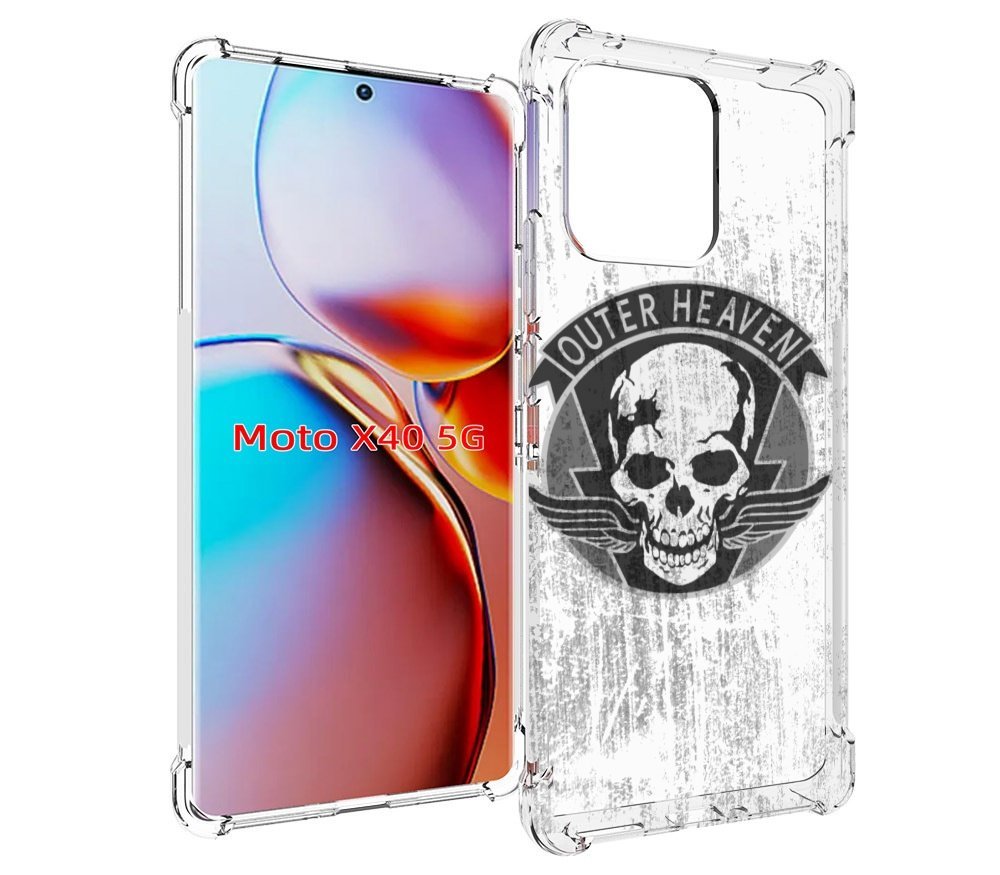 

Чехол MyPads Metal Gear Solid V Outer Heaven для Motorola Moto X40, Прозрачный, Tocco