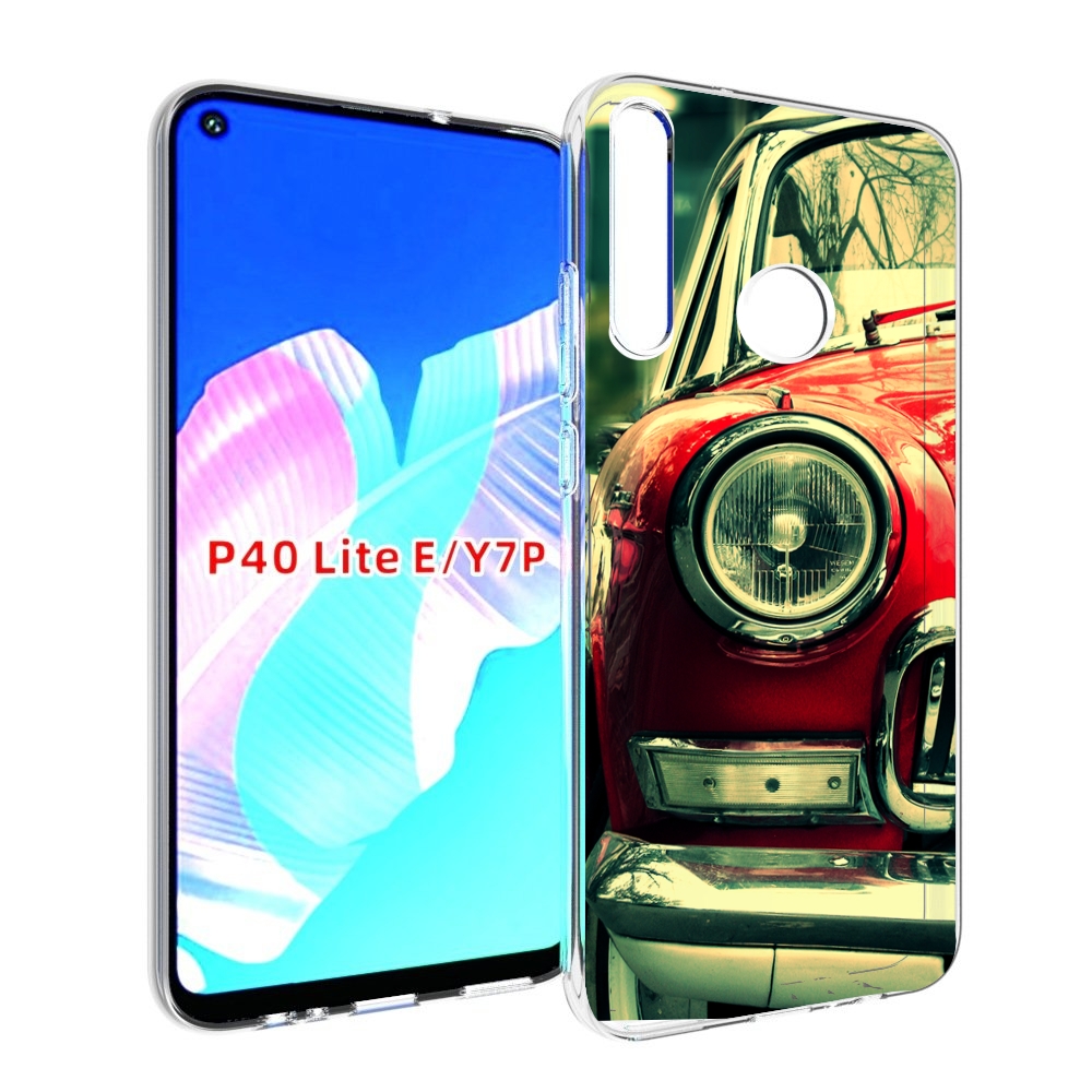 

Чехол бампер MyPads Винтажная-машина мужской для Huawei P40 Lite, Прозрачный, Tocco