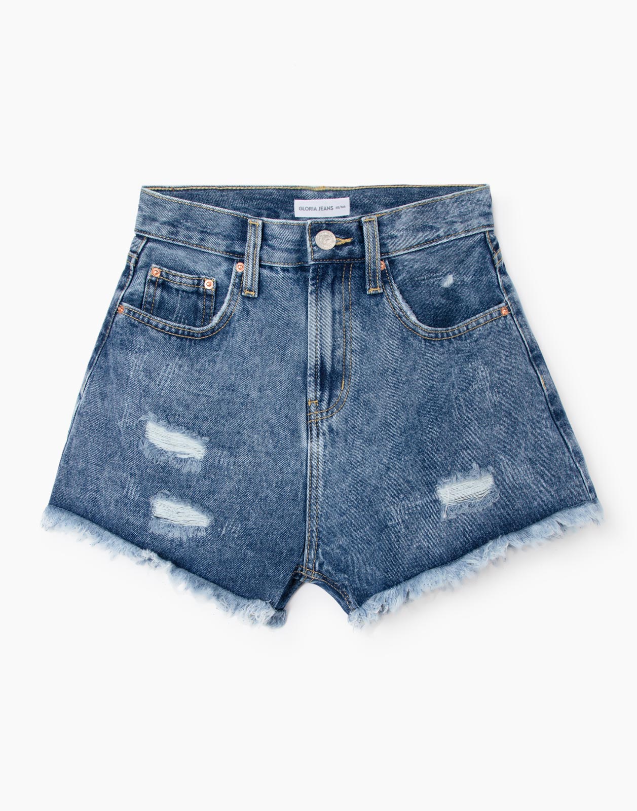 

Шорты женские Gloria Jeans GSH010207 синие 48 RU, Синий, GSH010207