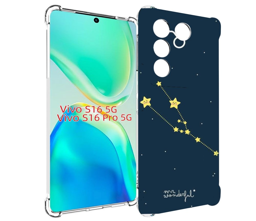 

Чехол MyPads знак-зодиака-телец-4 для Vivo S16 5G/S16 Pro 5G/V27/V27 Pro, Tocco