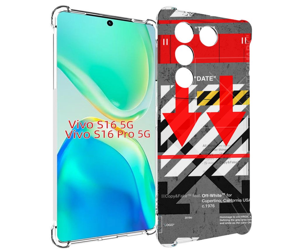 

Чехол MyPads знаки-логотипы для Vivo S16 5G/S16 Pro 5G/V27/V27 Pro, Tocco