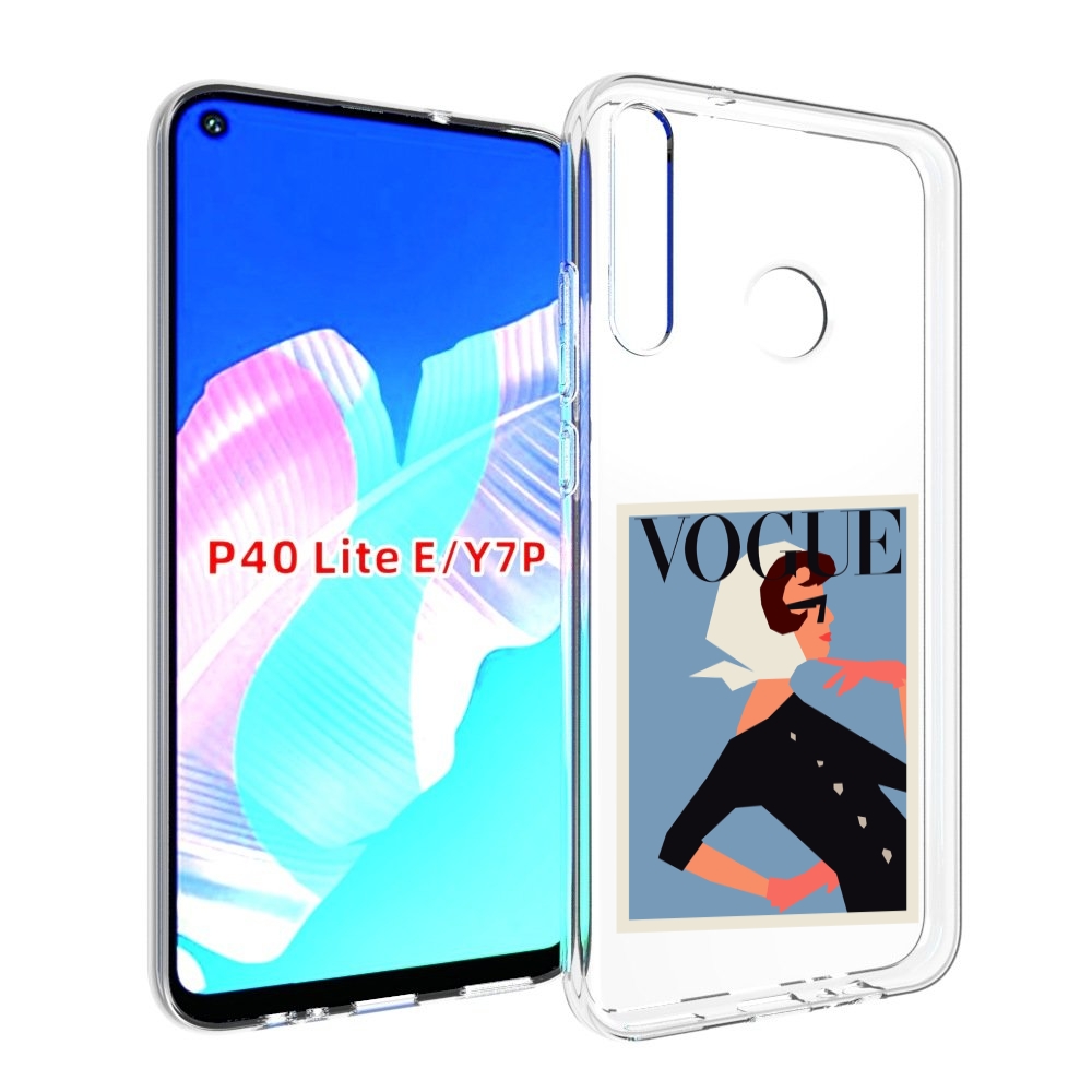 Чехол бампер MyPads Вогуе картинка для Huawei P40 Lite E