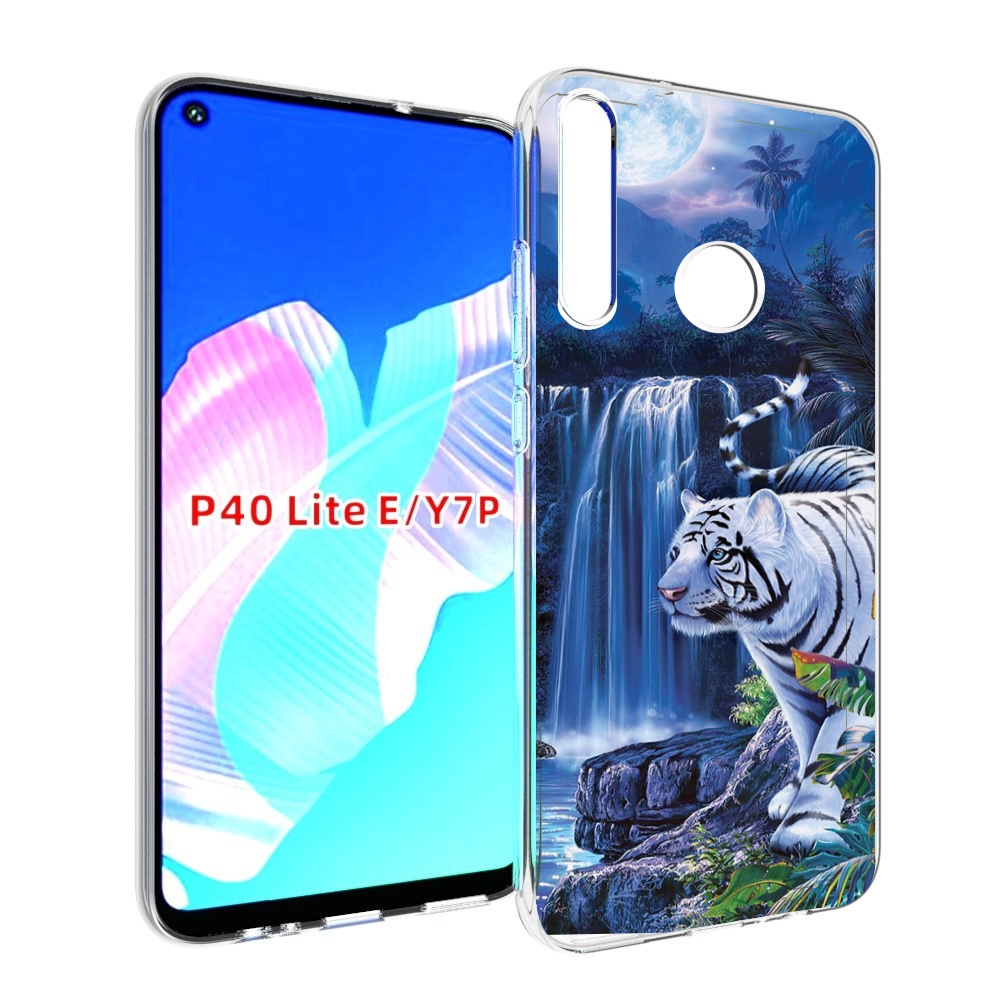 

Чехол бампер MyPads Водопад для Huawei P40 Lite E, Прозрачный, Tocco