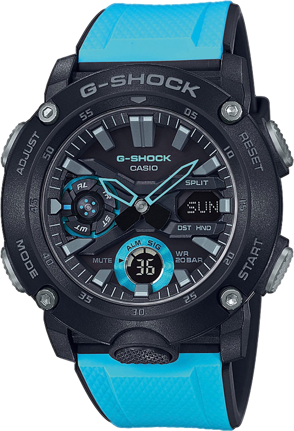 

Наручные часы Casio G-SHOCK GA-2000-1A2, G-Shock