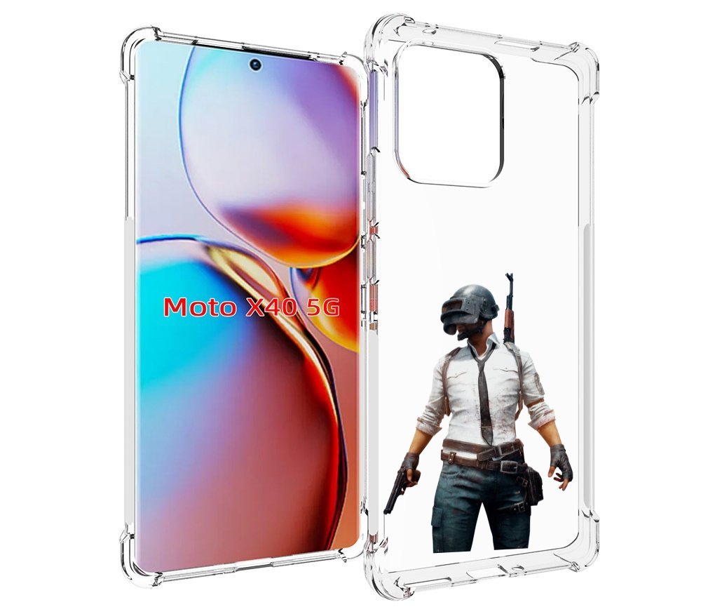 

Чехол MyPads PUBG-2 для Motorola Moto X40, Прозрачный, Tocco
