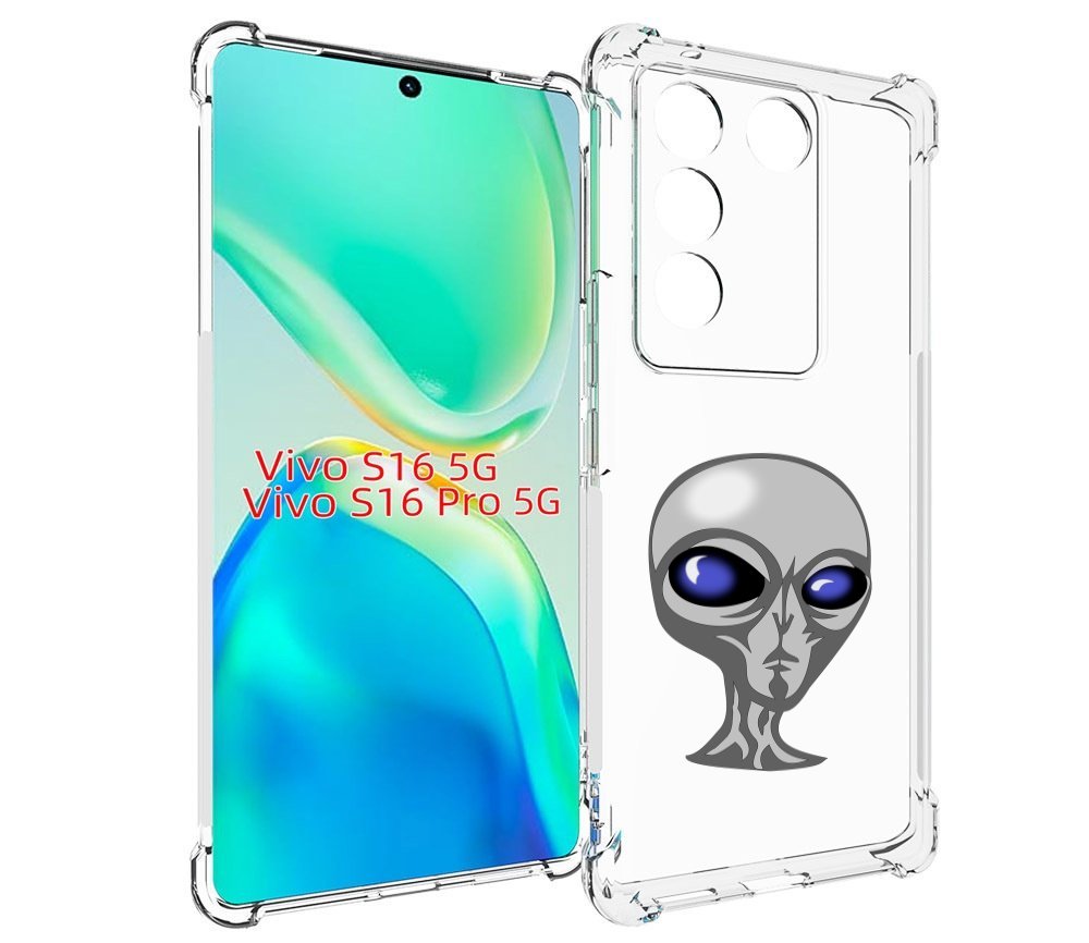 

Чехол MyPads инопланетянин для Vivo S16 5G/S16 Pro 5G/V27/V27 Pro, Tocco