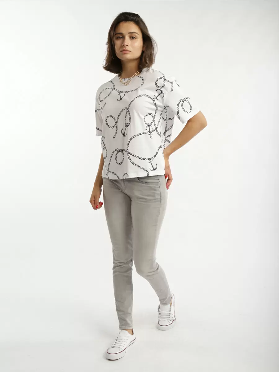 

Футболка женская JOGGY SQ74722 белая S, Белый, SQ74722