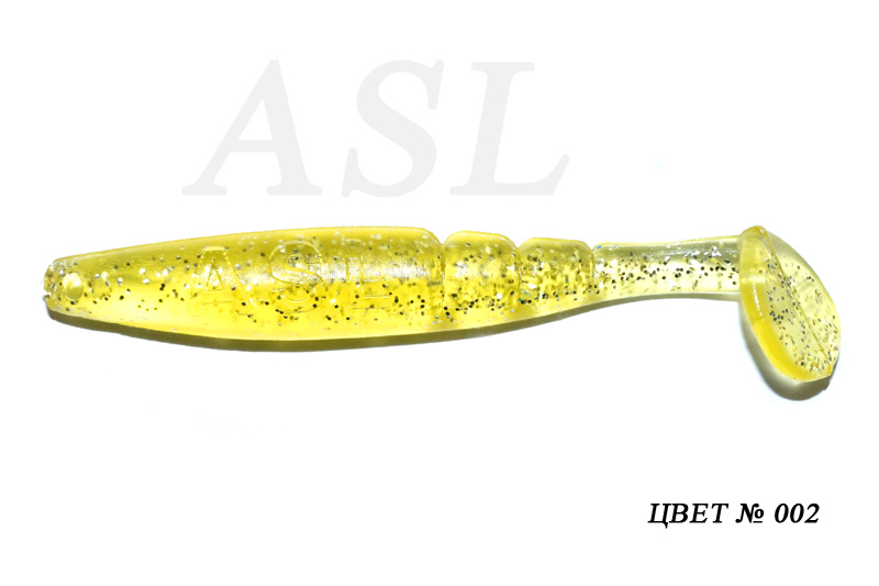 

Силиконовая приманка ASL Самурай цв. 002 L-7,5см 6шт/уп, Самурай