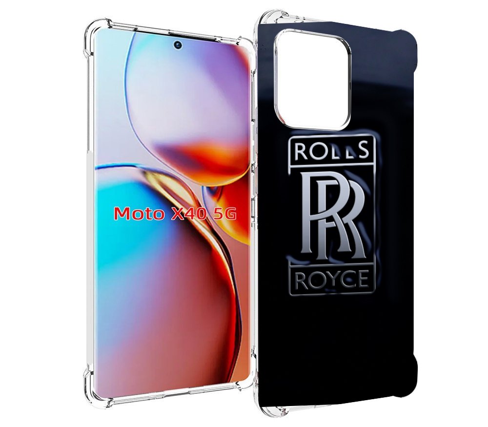 

Чехол MyPads Rolls-Royce-ролс-роис-3 мужской для Motorola Moto X40, Прозрачный, Tocco