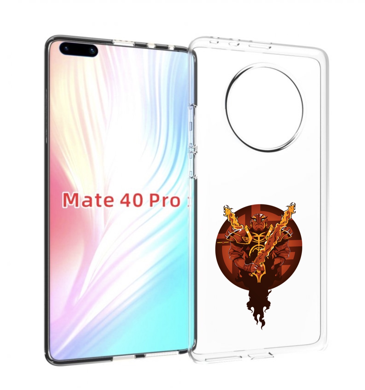 

Чехол MyPads ember spirit для Huawei Mate 40 Pro (NOH-NX9), Прозрачный, Tocco