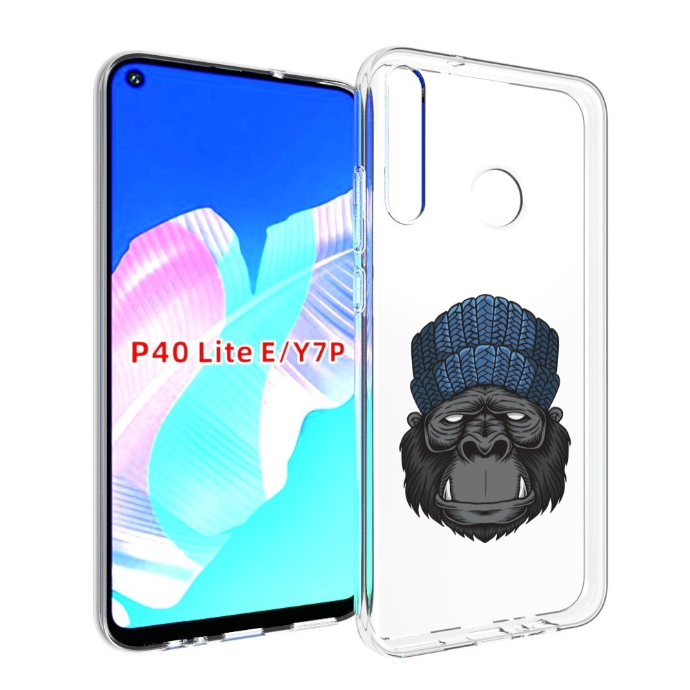 

Чехол бампер MyPads Горила для Huawei P40 Lite E, Прозрачный, Tocco