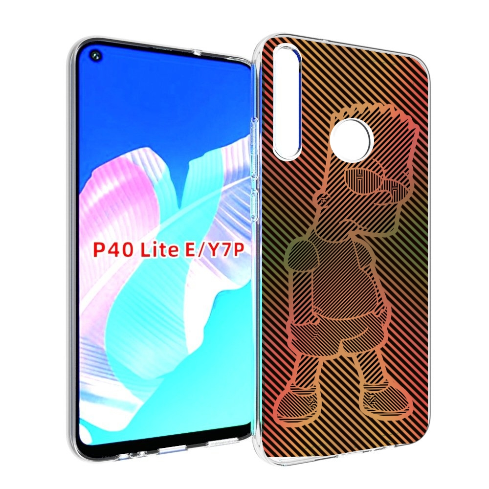 

Чехол бампер MyPads Графический-Барт-Симпсон для Huawei P40 Lite, Прозрачный, Tocco