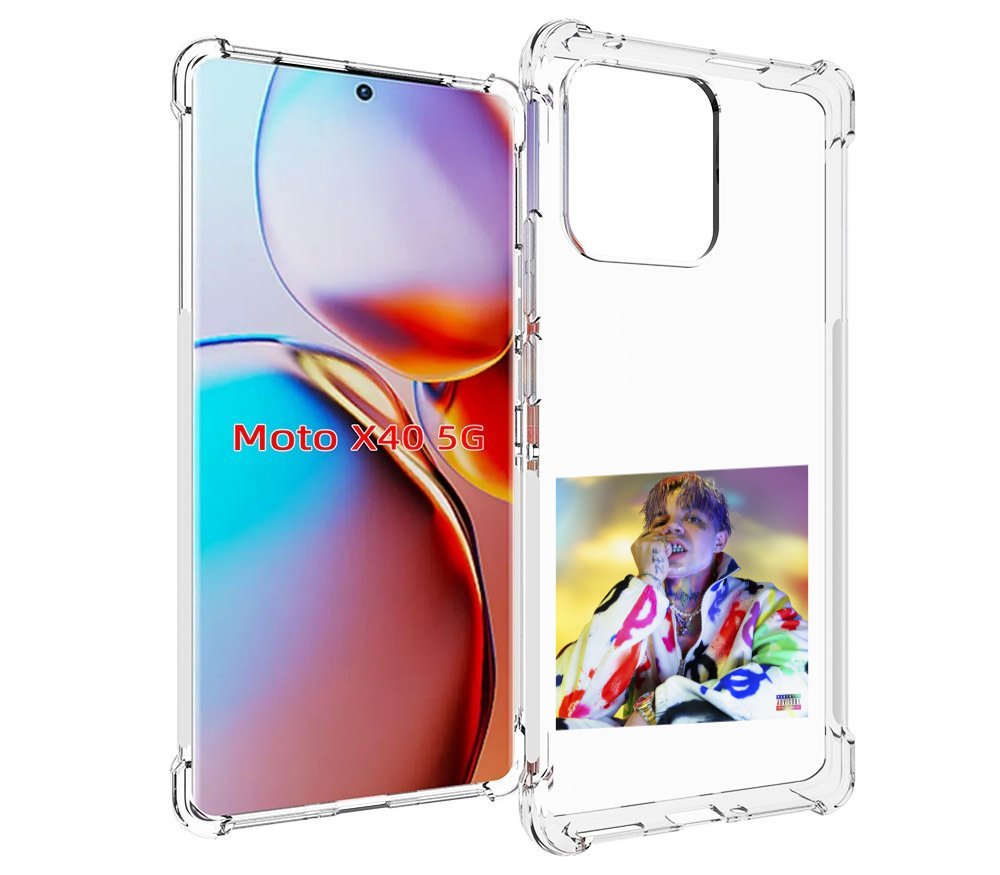 

Чехол MyPads Sayonara Boy Oраl Элджей для Motorola Moto X40, Прозрачный, Tocco