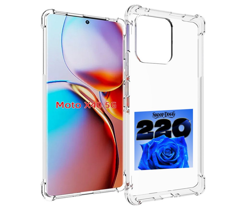 

Чехол MyPads Snoop Dogg 220 для Motorola Moto X40, Прозрачный, Tocco