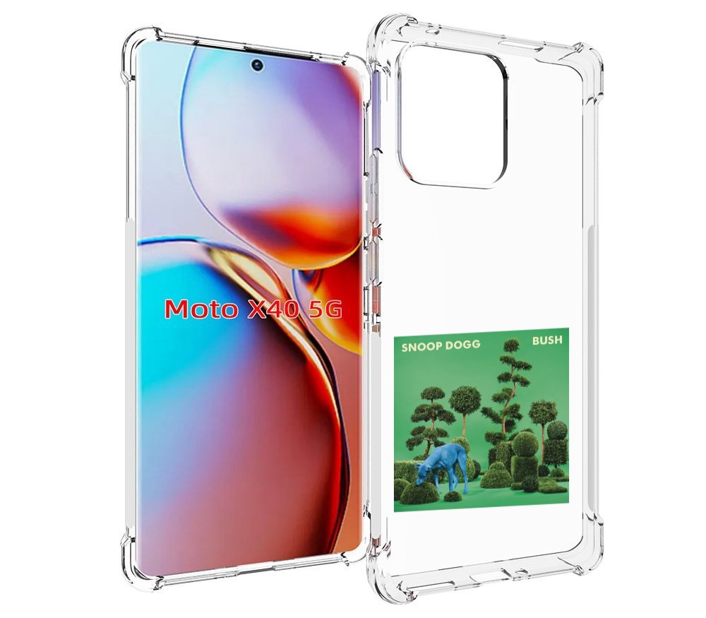 

Чехол MyPads Snoop Dogg BUSH для Motorola Moto X40, Прозрачный, Tocco