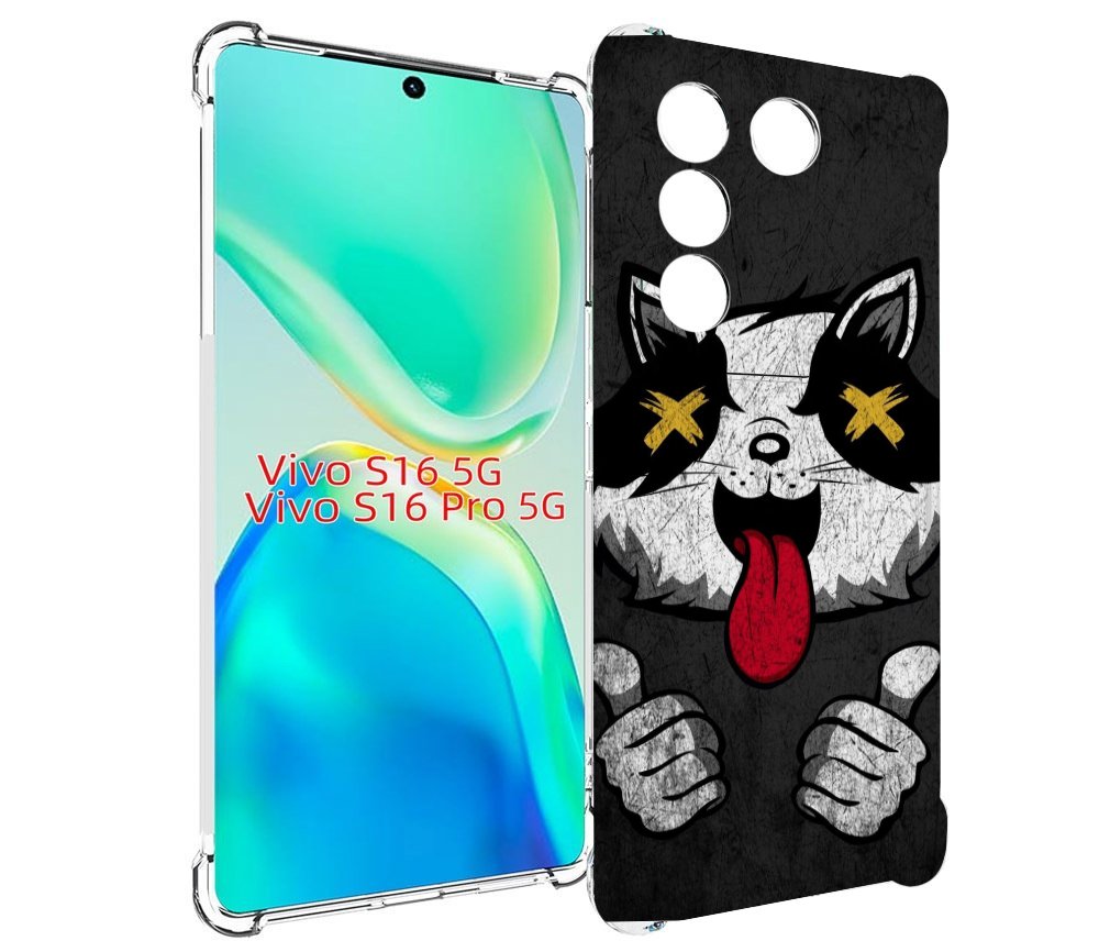 

Чехол MyPads классный зверек для Vivo S16 5G/S16 Pro 5G/V27/V27 Pro, Tocco
