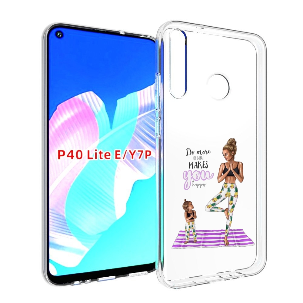 

Чехол бампер MyPads Девочки-в-ананасах для Huawei P40 Lite E, Прозрачный, Tocco