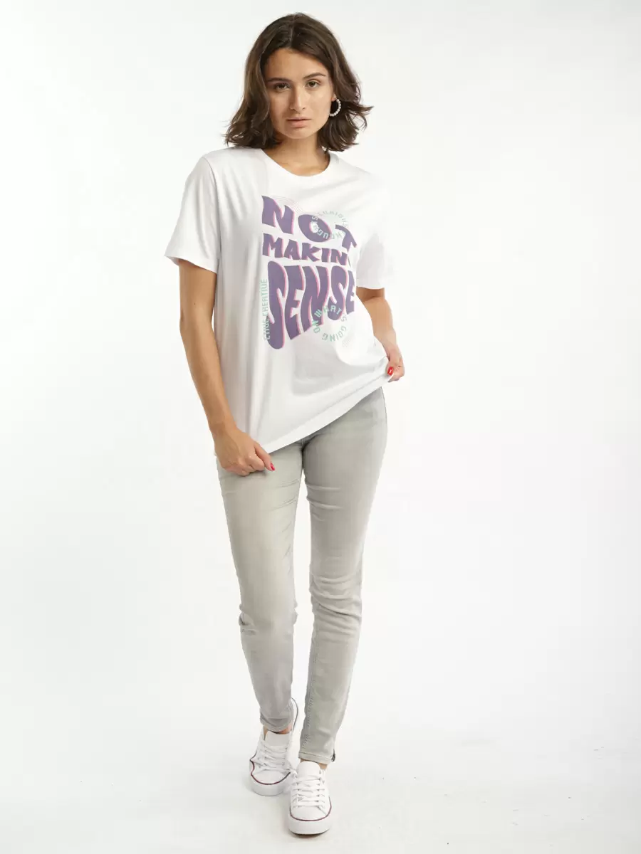 

Футболка женская JOGGY SQ74732 белая S, Белый, SQ74732