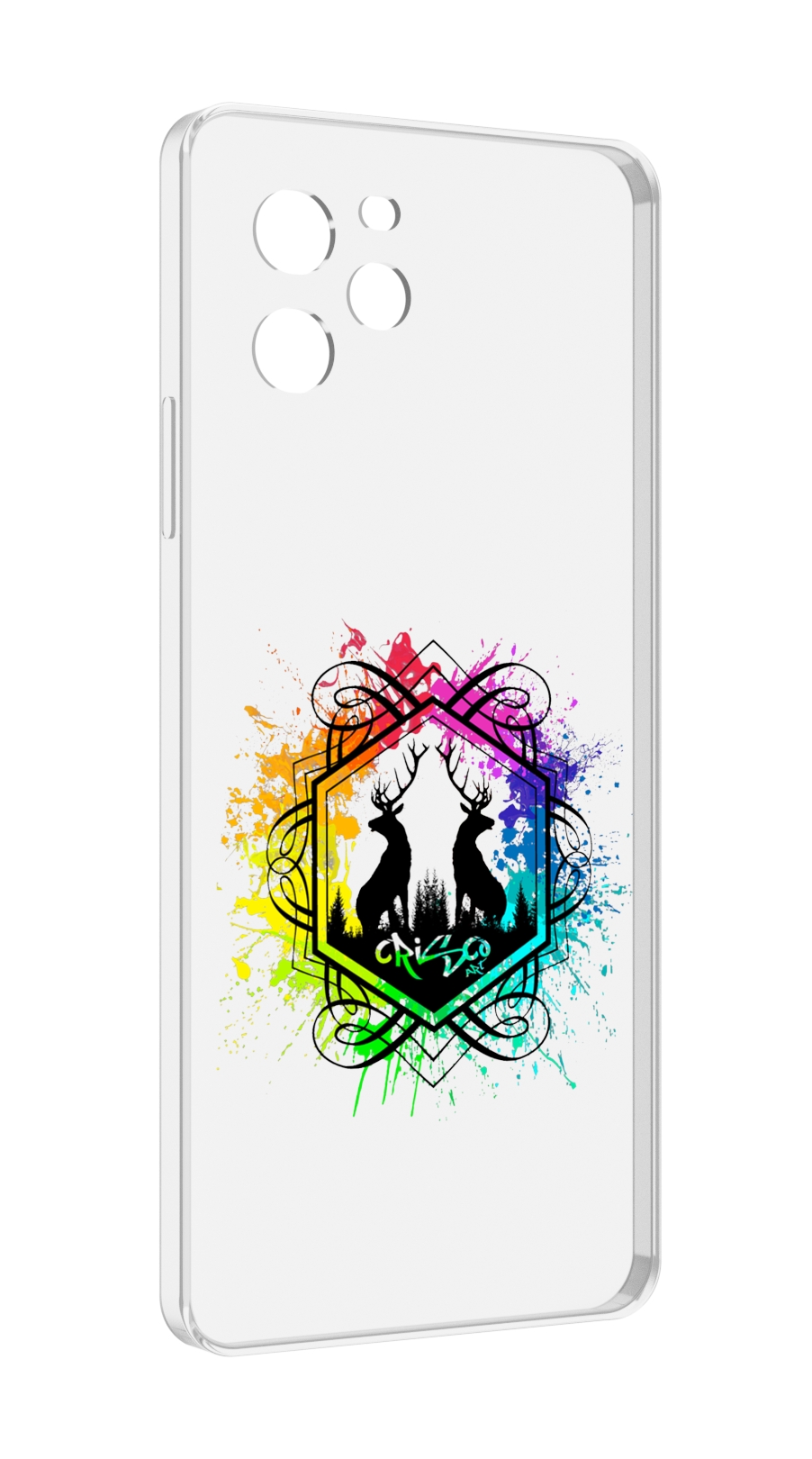 

Чехол MyPads арт-с-оленями для Huawei Nova Y61 / Huawei Enjoy 50z, Прозрачный, Tocco