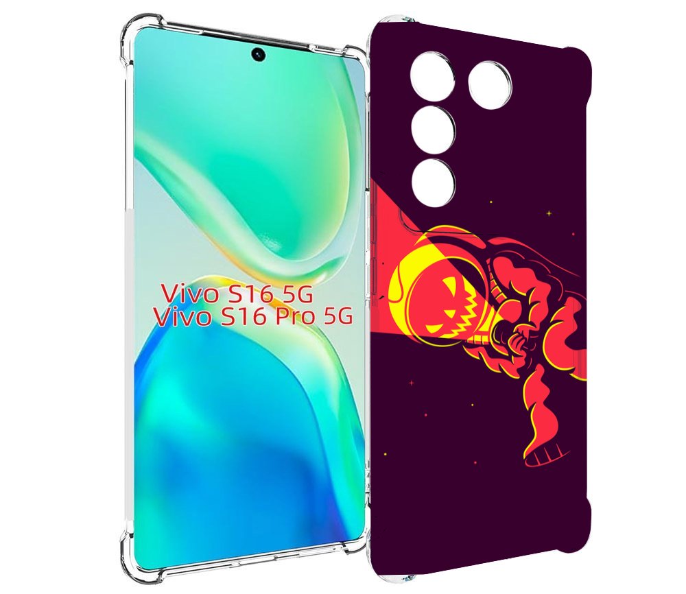 

Чехол MyPads космонавт-в-хеллуин для Vivo S16 5G/S16 Pro 5G/V27/V27 Pro, Tocco