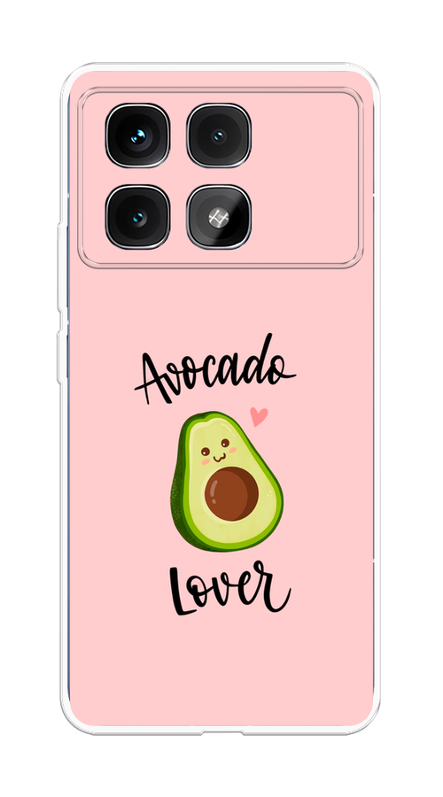 

Чехол на Xiaomi Redmi K70 Ultra "Avocado lover", Розовый;зеленый, 323050-1