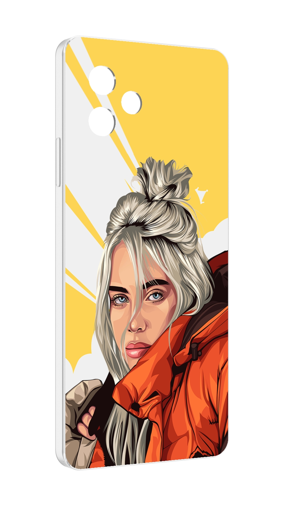 

Чехол MyPads билли-айлиш-в-куртке для Huawei Nova Y61 / Huawei Enjoy 50z, Прозрачный, Tocco