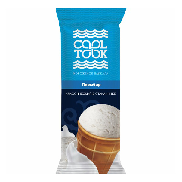 

Мороженое пломбир CoolTook классическое БЗМЖ 80 г