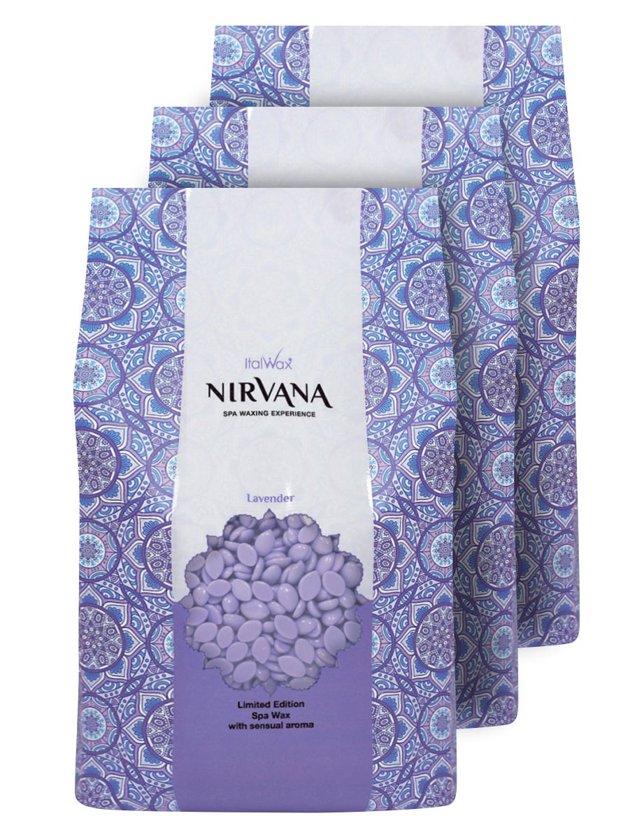 

Комплект Воск горячий пленочный ITALWAX Nirvana Лаванда ганулы 1 кг х 3 шт., Воск горячий (пленочный)
