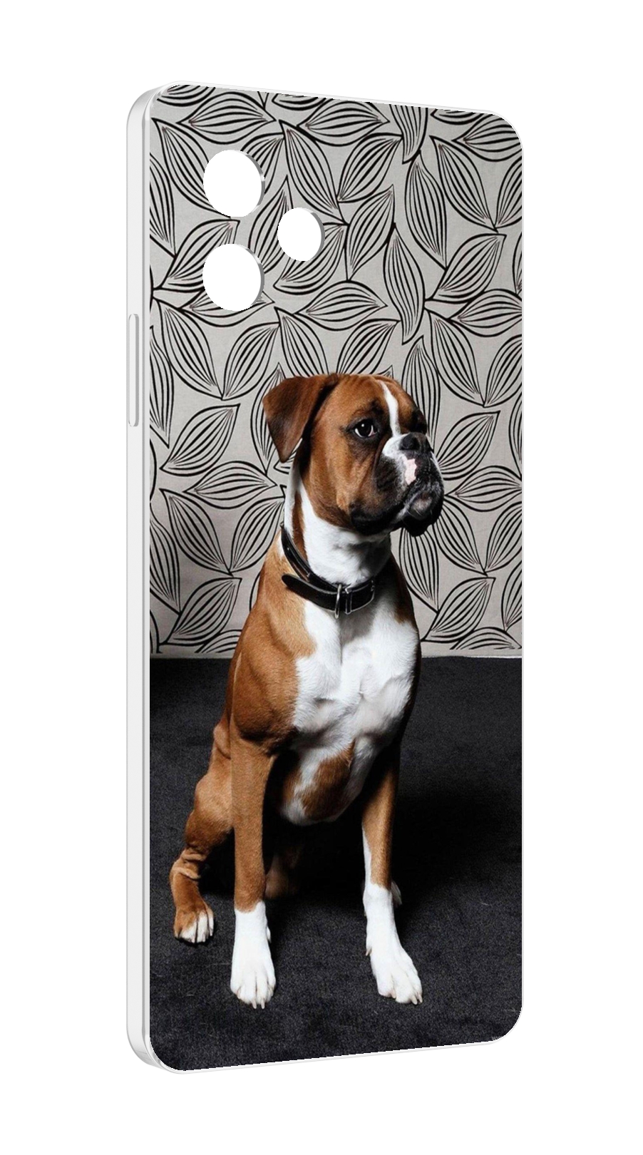 

Чехол MyPads боксер собака для Huawei Nova Y61 / Huawei Enjoy 50z, Прозрачный, Tocco