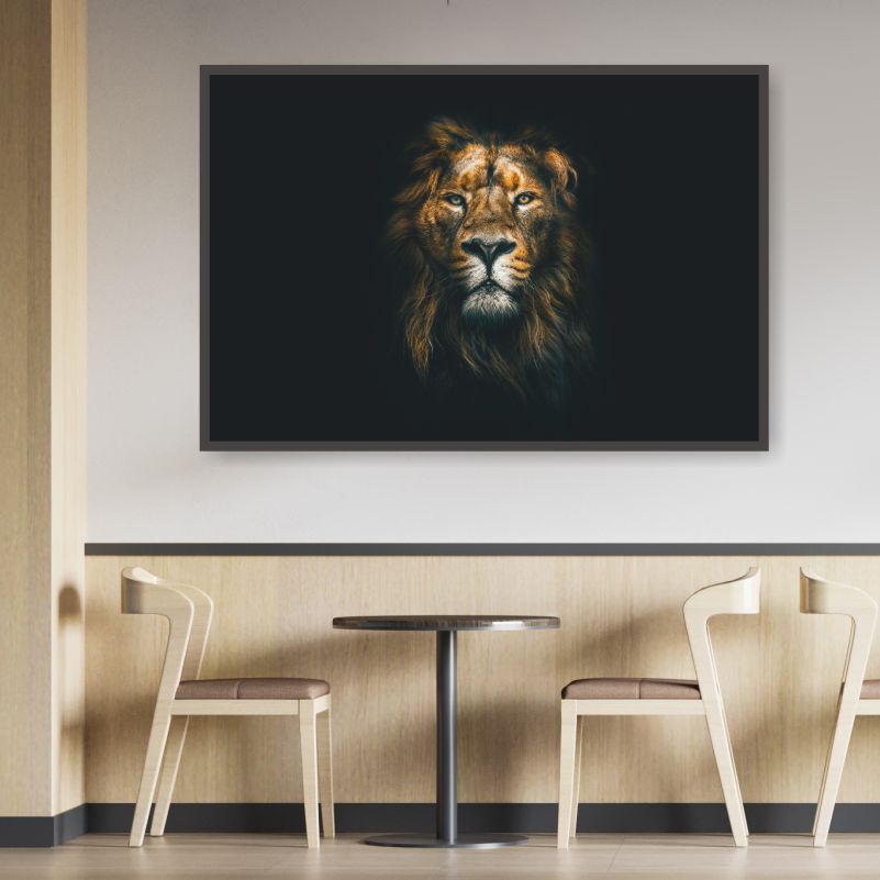 

Постер на стену ПолиЦентр Лев 90х60 см, ЛевТип2