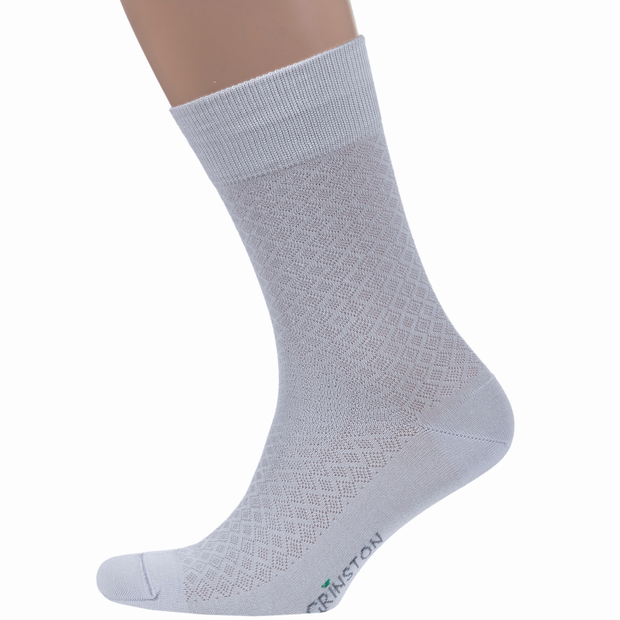 

Носки мужские Grinston socks 15D21 серые 29, Серый, 15D21