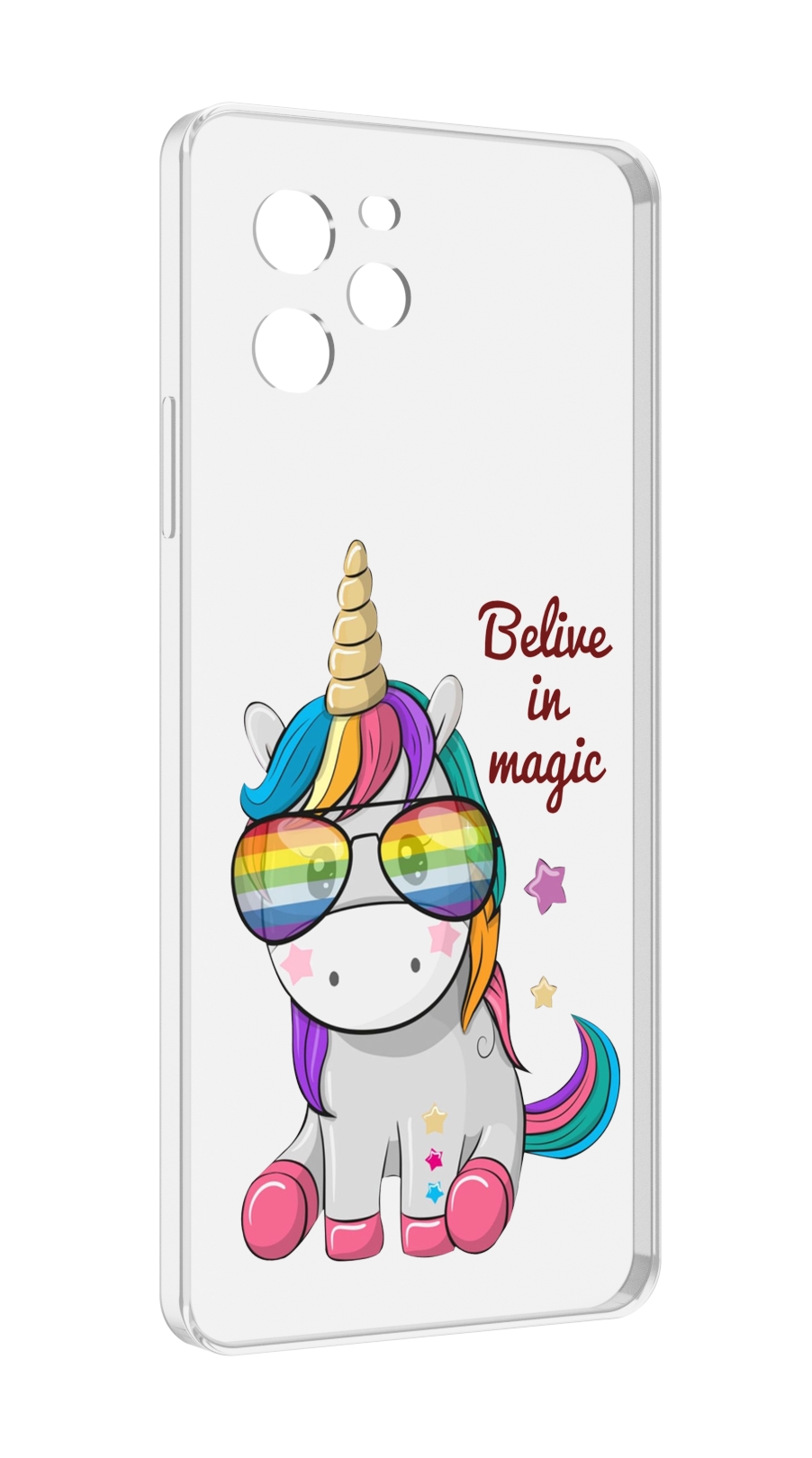 

Чехол MyPads верю-в-магию детский для Huawei Nova Y61 / Huawei Enjoy 50z, Прозрачный, Tocco