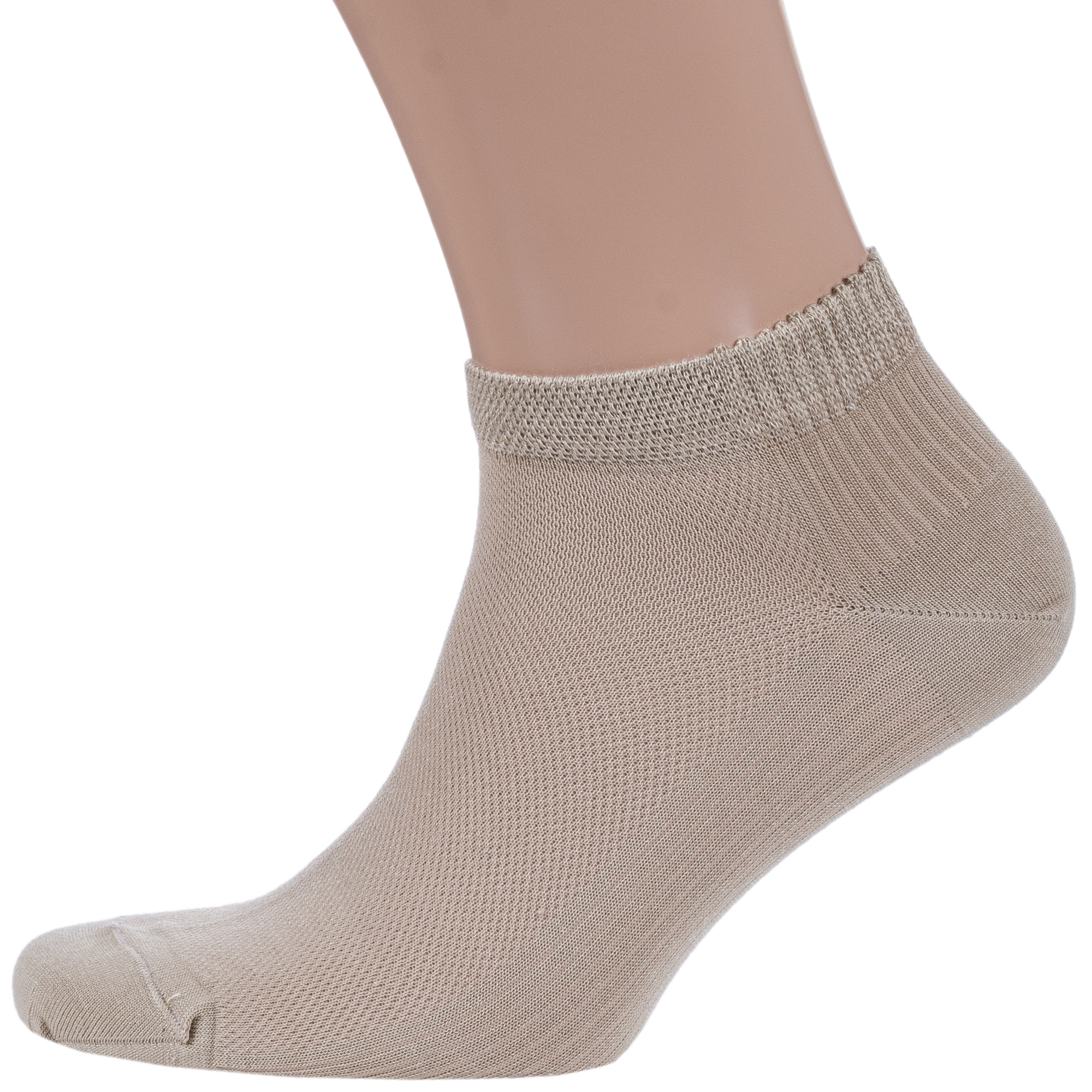 

Носки мужские Grinston socks 15D10 бежевые 25, Бежевый, 15D10