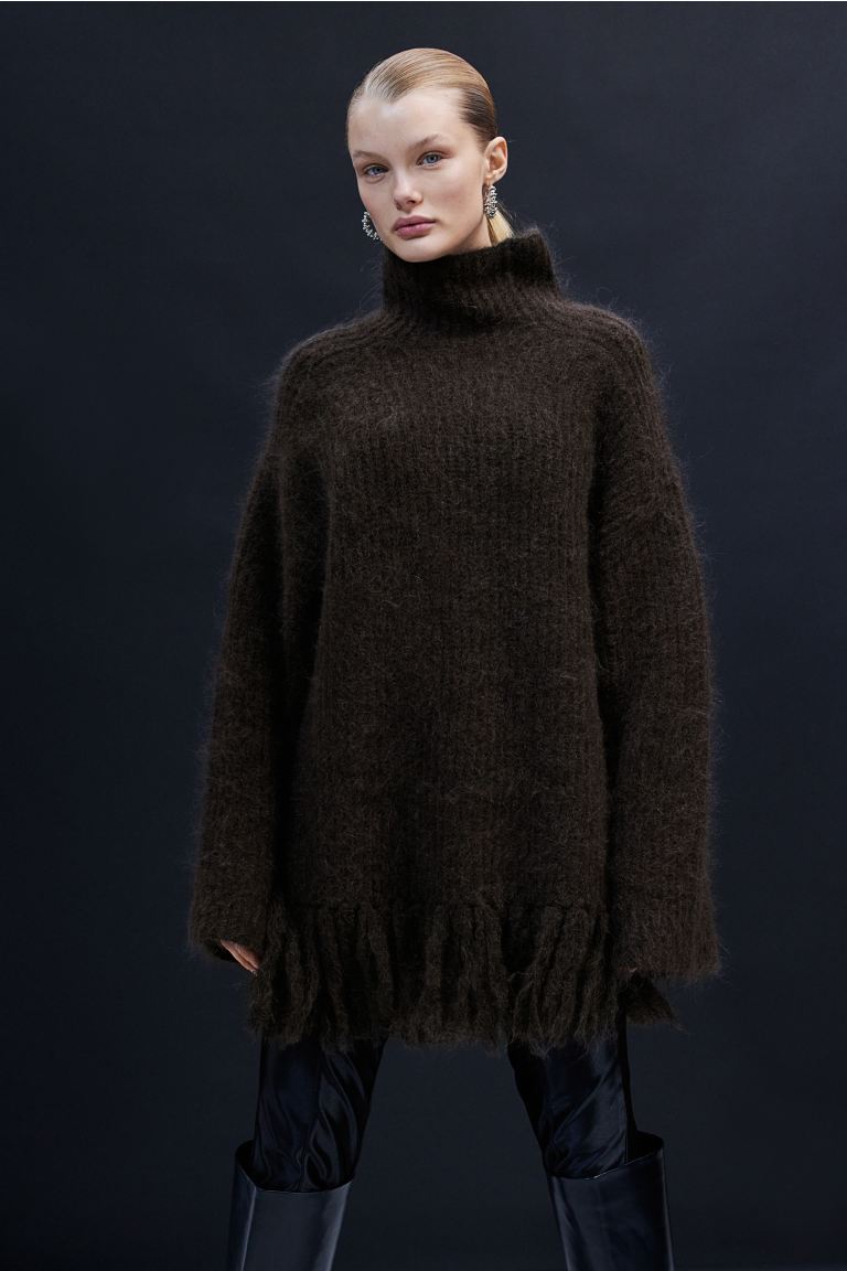 

Свитер женский H&M 1109612003 коричневый L (доставка из-за рубежа), 1109612003