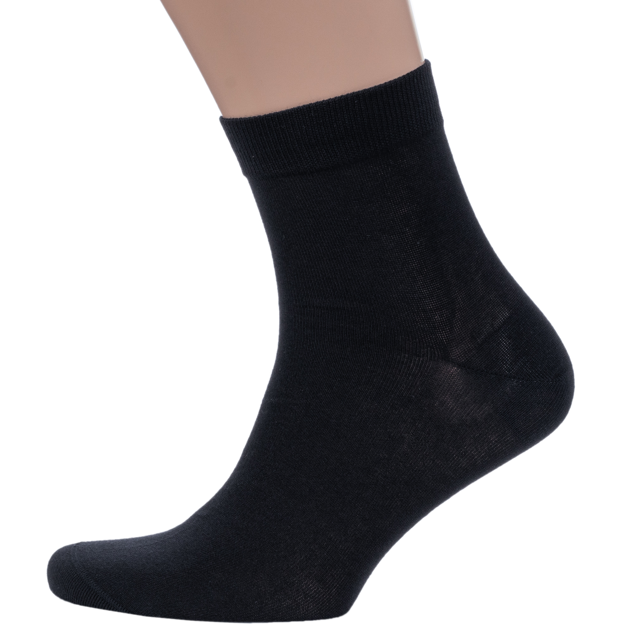 

Носки мужские Grinston socks 15D12 черные 25, Черный, 15D12