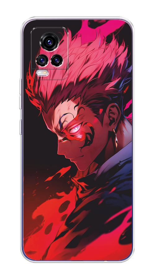

Чехол Awog на Vivo V20 "Взгляд Сукуны", Розовый;красный;черный, 263350-1