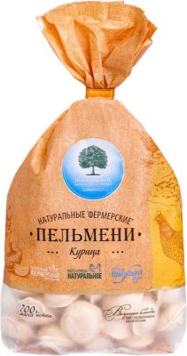 

Пельмени Добринское фермерское хозяйство Фермерские натуральные с курицей 700 г