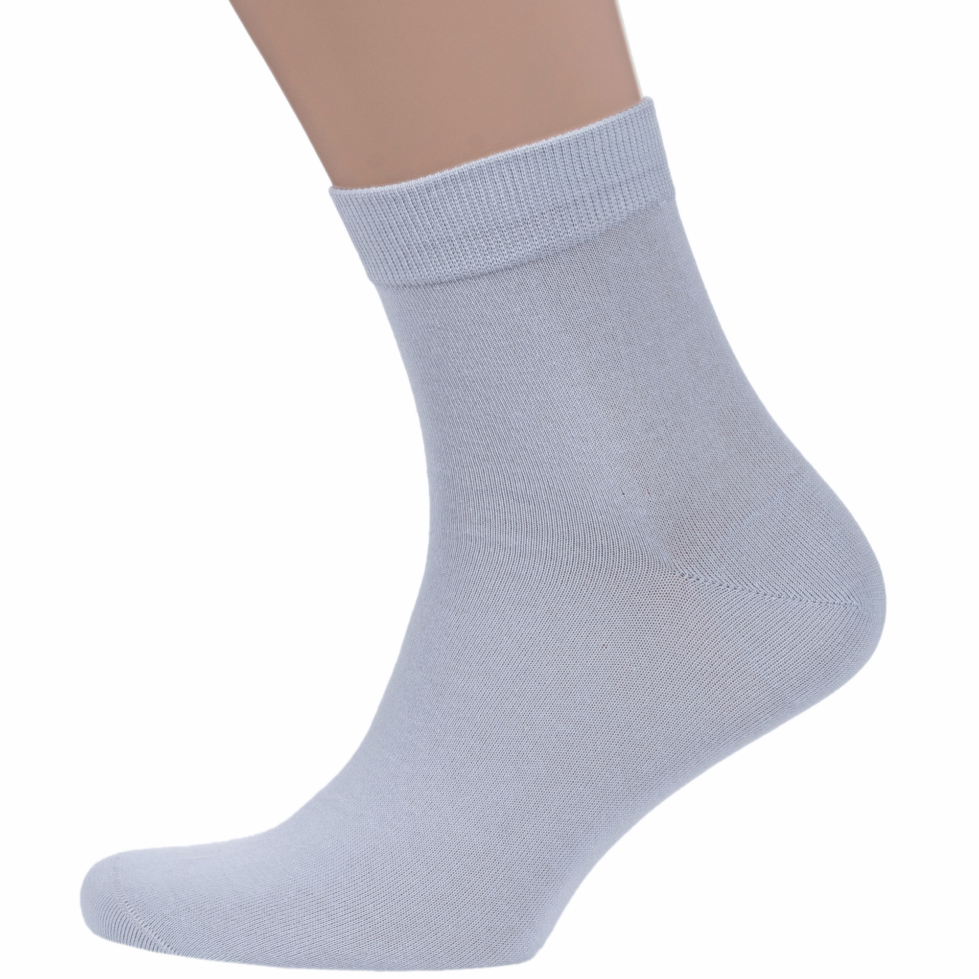 

Носки мужские Grinston socks 15D12 серые 27, Серый, 15D12