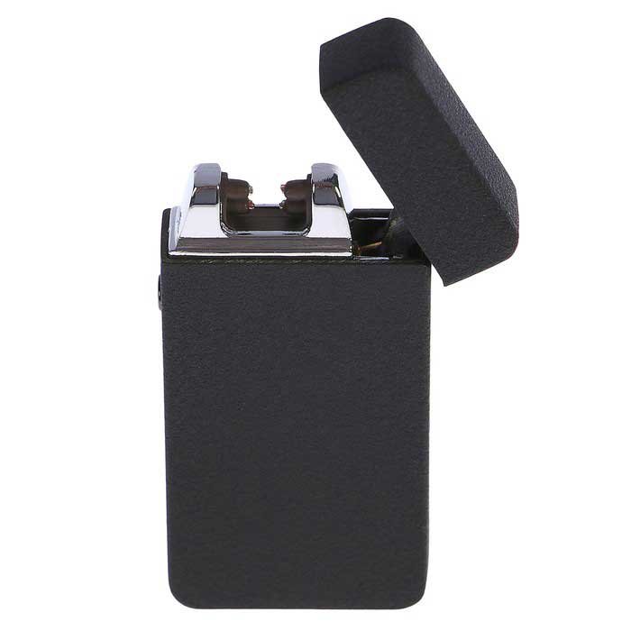 

Дуговая USB зажигалка "Чёрный металлик"
