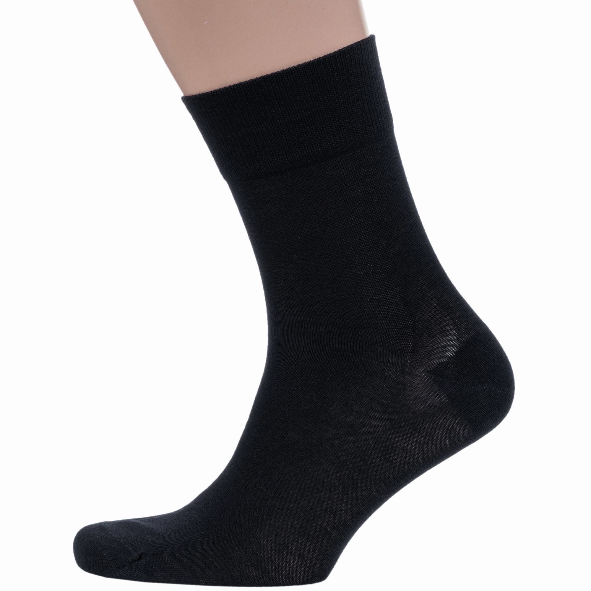 

Носки мужские Grinston socks 15D1 черные 27, Черный, 15D1